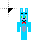 Survive The Night Minecraft Toy Bonnie.cur