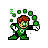 green lantern.ani Preview