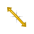 Gold Diagonal NWSE.cur