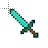 Minecraft Sword.cur Preview