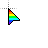 Rainbow Arrow plus .cur