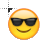 Cool (Sunglasses) Emoji.cur