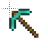 Minecraft Diamond Axe.cur Preview