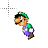 Diagonal Resize 1 Luigi.cur Preview