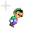 Diagonal Resize 2 Luigi.cur