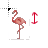 flamingo vresize.cur Preview