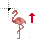 flamingo alternate.cur Preview