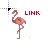 flamingo link.cur