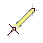 Modified Minecraft Sword.cur Preview