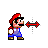 Mario Horizontal Resize.cur Preview