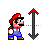 Mario Vertical Resize.cur Preview