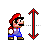 Mario Vertical Resize.cur