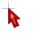 Red glass arrow.cur Preview