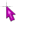 pink glass arrow.cur Preview