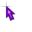 purple glass arrow.cur Preview