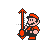 Mario Vertical Resize.cur