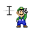 Luigi Text Select.ani Preview