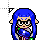 Dark Blue inkling girl.cur Preview