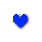 undertale blue heart.cur