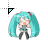 Hatsune Miku.cur Preview