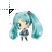 Hatsune Miku #2.cur