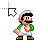 Luigi Disguise (2) [Not Wearing Gloves].cur Preview
