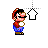 Mario Alternate Select (looks up).cur