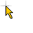 Yellow and Orange Cursor.cur Preview