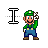 Luigi Text Select.ani