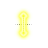 NeonResizeVertical07-Yellow.cur
