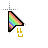 Want A Rainbow Cursor.cur Preview