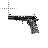 Hand Gun Cursor.cur Preview