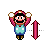 Super Mario Vertical Resize.ani Preview