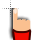 Red Pointer Hand.cur Preview