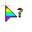 Rainbow Default Help Select.cur Preview