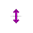Purple Vertical Resize.cur