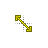 Yellow Diagonal Resize 1.cur Preview