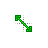 Green Diagonal Resize 1.cur Preview