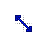 Blue Diagonal Resize 1.cur