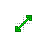 Green Diagonal Resize 2.cur