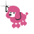 pink dog (524).cur