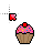 Cupcake curssor.cur Preview