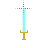 Glowing Blue Blade Sword.ani Preview