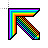 Rainbow cursor.cur