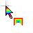 Rainbow Simple.cur Preview
