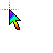 rainbow cursor.cur Preview