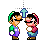 Mario and Luigi Alternate Select.cur