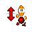 Red Koopa Vertical Resize.ani Preview