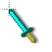 Minecraft Diamond Sword.cur