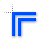 Pixel'd Very Blue Link.cur